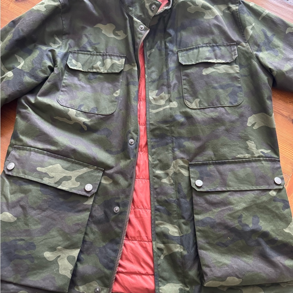 Peter Millar Waxed Cotton Safari Field Jacket - Picture 5 of 5